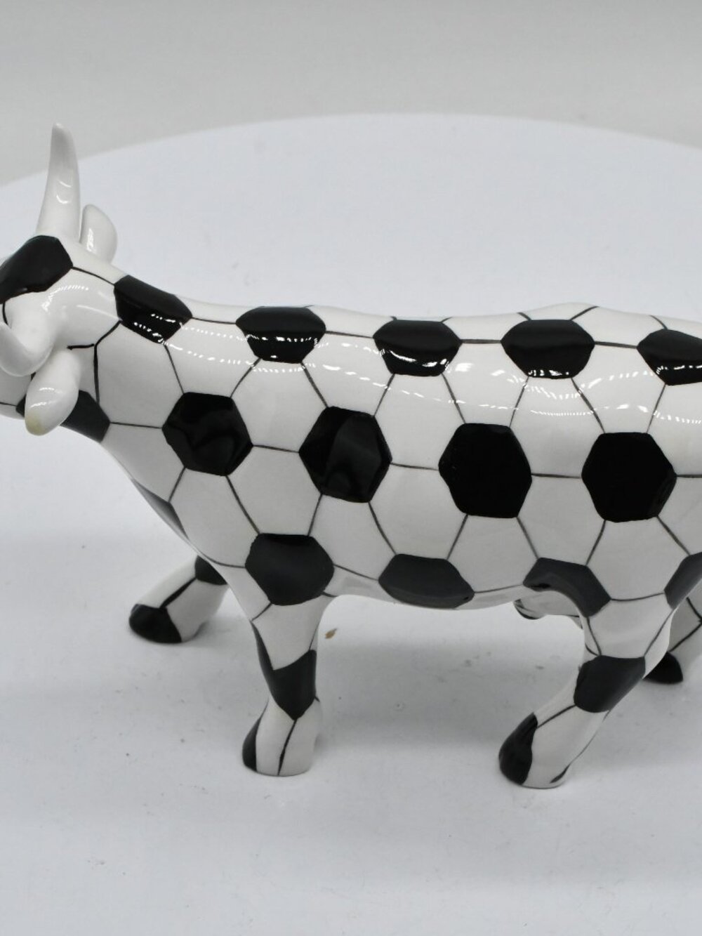Vintage CowParade "Soccer Cow" #7363 2006